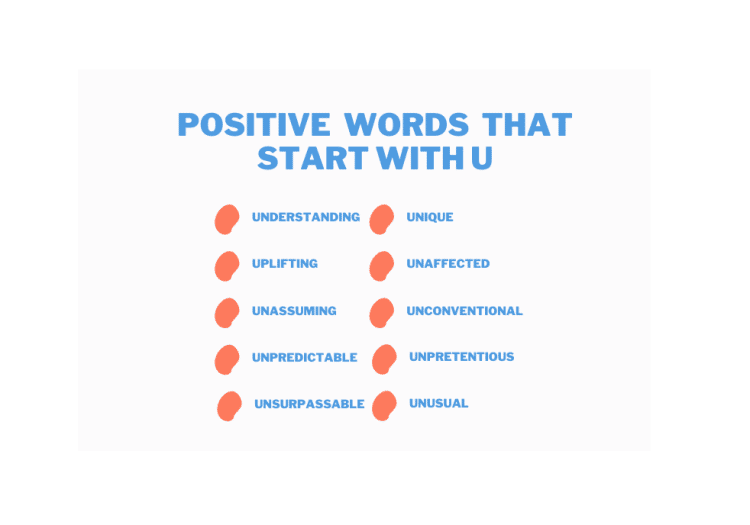 Positive Words That Start With U