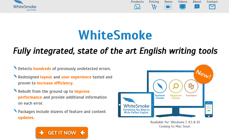 This is White Smoke grammar checker tool.